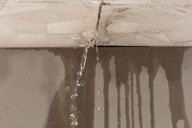 Professional Flood Damage Cleanup technician working in Wellington, KS